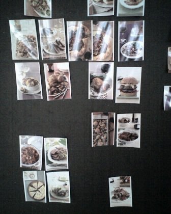 Photo of wall of photos Photo of wall of photos