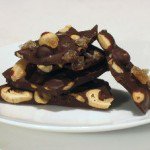 Bittersweet Chocolate Bark with Candied Ginger and Mixed Nuts Bittersweet Chocolate Bark with Candied Ginger and Mixed Nuts
