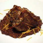 Lamb Chops with Fig and Orange Tapenade