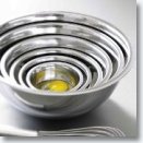 Stainless steel mixing bowls